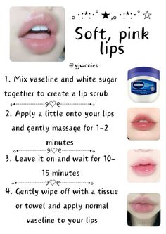 #GlowLips #LipGlow #LipCare #LipTint #LipStain #LipGloss #LipPlumper #LipTreatment #LipBeauty #LipGoals #LipPerfection #LipColor #LipHydration #LipMoisturizer #LipShine #LipLuminizer #LipEnhancement #LipNourishment #LipRevival #LipRadiance #LipGlowing #LipMakeup #LipRoutine #LipHealth #LipTransformation#tiktok #glowupchallenge #glowup #glowuptips #tips#lips #tips #beautycare #wonyoungismtips Soft Pink Lips, Beginner Skin Care Routine, Face Skin Care Routine, Diy Skin Care Routine, Good Skin Tips, Smink Inspiration, Basic Skin Care Routine