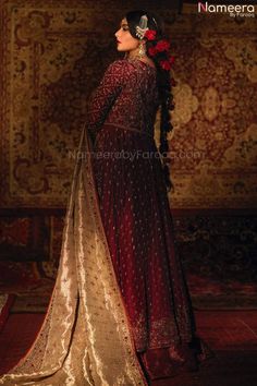 Buy Pakistani Designer Red Bridal Lehenga Gown Dress in Premium Quality fabric Lehnga Enhanced with Hand-embellished work. Customizable. Fast Shipping Red Maxi Length Zari Work Choli, Red Maxi Length Choli With Zari Work, Maxi Length Red Choli With Zari Work, Red Maxi Length Choli With Dupatta, Red Anarkali Gown For Reception, Reception Sherwani With Dupatta In Georgette, Georgette Sherwani With Dupatta For Reception, Wedding Sherwani With Intricate Embroidery In Georgette, Red Floor-length Gown For Traditional Ceremonies