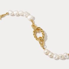 This elegant, 18k gold Pearl Hollow Bracelet is the perfect accessory for any exclusive event. Its simple, sophisticated design is constructed with care and precision, making it a timeless, luxe piece of jewelry. Lightweight yet durable, this luxurious bracelet will be a beautiful addition to any ensemble. DETAILS Plating: 18k Gold on Brass Materials:   18K Gold on Brass, Freshwater Pearl Measurements: Length: 6.30"(16.0cm) + Extender: 2.36"(6.0cm) Weight:  13.49g Note: It will be in stock in 7 Luxurious Bracelet, Diamond Star Necklace, Exclusive Event, Star And Moon Necklace, 18k Gold Bracelet, Diamond Evil Eye, Pearl Bridal Jewelry, Lucky Bracelet, Evil Eye Earrings