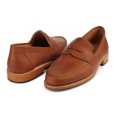 Men's Handcrafted Leather Penny Loafers | The Luca – Adelante Shoe Co. Outfit Color Combos Men, Business Casual Plain Toe Loafers With Leather Sole, Masculine Leather Shoes For Work, Masculine Business Casual Moccasins With Rubber Sole, Workwear Moccasins With Leather Sole And Moc Toe, Plain Toe Loafers With Rubber Sole For Work, Masculine Dress Shoes For Work, Masculine Dress Shoes With Leather Sole For Work, Workwear Moccasins With Rubber Sole And Moc Toe