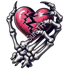 Skeleton Holding Heart, Skeleton Valentine, Believe Tattoos, Skull Icon, Hand Png, Bone Hand, Png Skeleton, Skull Art Drawing, Heart Png