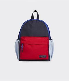 With plenty of pockets, lots of room and a splash of Good Life color, this backpack is the smart choice for back-to-school season. Multicolor Standard Backpack For Back To School, School Nylon Backpack, Red Backpack For School Events, Modern Backpack For Students Back To School, Sporty Standard Backpack For School, Modern Student Backpack For Back To School, Student Backpack For End Of School Year, Nylon School Backpack, Red Backpack For End Of School Year Events