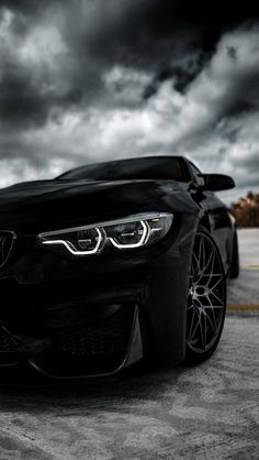 a black car with the words sell bmw cars online