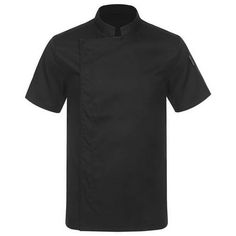 Set Include: 1x Chef Coat Condition: without tag Material: 65% Polyester, 35% Cotton Features: The chef coat with breathable mesh panel on the upper back, sweat-absorbent and comfortable to wear. Unisex short sleeve chef jacket, mock neck, designed with 3 Chinese style buttons, simple but unique. Humanized sleeve pocket design, and practical, it can used to place pens and thermometers. This chef jacket widely used in kitchen, restaurant, hotel, cafe, bakery, canteen, and son on. Please check the Professional Black Winter Outerwear, Black Uniform Outerwear For Work, Cafe Bakery, Chef Jackets, Chef Coat, Hotel Cafe, Work Uniforms, Mesh Panel, Hotel Restaurant