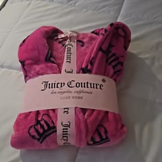 It's Brand New With Tags. Beautiful Color And Soft. 100%Polyester. Juicy Couture Clothes, Pink Lifestyle, Trashy Y2k, Pink Girly Things, Girly Accessories, Birthday List, Birthday Wishlist, Everything Pink, Pink Princess