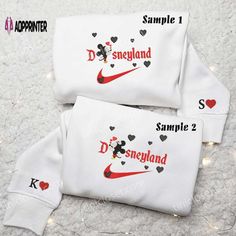 Mickey & Minnie Disneyland Couples Shirts: Embroidered Magic for Disney Lovers! Disneyland Couples Shirts, Couples Shirts, Best Family Gifts, Iconic Duo, Hawaiian Shirt Women, Embroidered Shirts, Disneyland Shirts, Matching Tees, Disney Lover