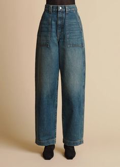 The Hewitt Jean in Stinson– KHAITE High Rise Jeans, High Rise, Style Inspiration, My Style, Clothes