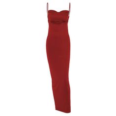 Please refer to our sizing chart for a guideline when choosing a size. 5 business days order processing time. 90% polyester 10% spandex. Fitted Midi Length Suspender Dress In Solid Color, Fitted Ruched Maxi Slip Dress, Solid Color Backless Bodycon Midi Dress, Solid Backless Bodycon Midi Dress, Solid Color Bodycon Backless Midi Dress, Fitted Solid Maxi Length Bodycon Dress, Red Fitted Spaghetti Strap Backless Dress, Fitted Solid Color Midi Maxi Dress, Red Fitted Backless Dress With Spaghetti Straps