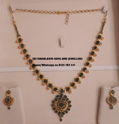 Pachalu Necklace Gold, Pachalu Necklace, Emerald Necklace Indian, Ruby Necklace Designs, Ruby Jewelry Necklaces, Fancy Jewelry Necklace, Gold Jewelry Simple Necklace