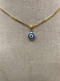 Gold Necklace Evil Eye, Every Day Rings, Evil Eye Gold Necklace, Evil Eye Necklaces, Everyday Yellow Gold Evil Eye Charm Necklaces, Gold Plated Evil Eye Jewelry For Everyday, Everyday Evil Eye Gold Plated Jewelry, Everyday Gold Plated Evil Eye Jewelry, 14k Gold Filled Evil Eye Jewelry