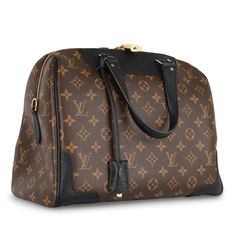 Carefully crafted in Louis Vuitton’s iconic monogram canvas, the Retiro bag is a classic piece to own from the brand. Now discontinued, this large tote can basically fit every single thing you own and more inside the spacious compartment. Whether you’re travelling and packing a small overnight bag, carrying a million books and binders to work, or just enjoy bringing your whole entire world with you wherever you go, then this is the bag for you. SPL Exterior Monogram canvas Gold tone hardware Bla Black Leather Top, Brown Canvas, Timeless Handbag, Overnight Bag, Binders, Exclusive Bag, Large Tote, Chanel Handbags, New Bag