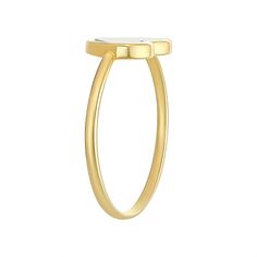 Give your jewelry collection a sweet refresh with this mother-of-pearl accented 14k gold Forever 14K heart ring. Give your jewelry collection a sweet refresh with this mother-of-pearl accented 14k gold Forever 14K heart ring. FEATURES Width: 17.3 mm Size 7 Shank style: straight Band fit: comfort fit Metal: 14k gold Finish: polished Packaging: boxed Mother-of-pearl accents Nickel free Color: Yellow. Gender: female. Age Group: adult. 14k White Gold Heart Promise Ring, 14k Gold White Heart Promise Ring, White 14k Gold Heart Promise Ring, White 14k Gold Stackable Rings As Gift, Gold Rings With Pearl Charm For Anniversary, White 14k Gold Heart Ring As Gift, Elegant Hallmarked Rings For Mother's Day, White 14k Gold Heart Shaped Ring, White 14k Gold Heart Ring