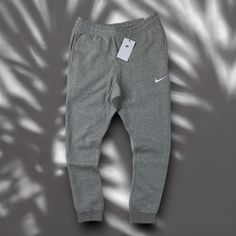 Msrp $55 Nwt Small Grey Nike Fleece Joggers Nwt, No Flaws Noticed. Measurements And Condition Pictured. Nike Cotton Sweatpants For Winter, Nike Cotton Winter Joggers, Nike Gray Fleece Bottoms, Nike Cotton Winter Bottoms, Nike Winter Cotton Bottoms, Nike Casual Winter Pants, Nike Casual Pants For Winter, Nike Pro Pants, Nike Sweatpants Mens