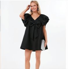 New With All Tags This Beautiful Black Brook Mini Dress. This Is A Stunning Piece By Tuckernuck....This Piece Retails For $248 And I Have It Priced At A Great Price For My Followers. Smoke Free Fast Shipper Trusted And Honest Seller Poshmark Ambassador Gold Spring Black Mini Dress With Bow, Black Mini Dress With Bow For Spring, Black Bow Mini Dress For Spring, Black Dress With Bow For Date Night, Black Short Sleeve Dress With Bow, Black Dress With Bow And Short Sleeves, My Followers, Mini Dress, Womens Dresses