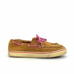 Step into effortless style and comfort with the Sperry Top-Sider Womens Corduroy Boat Shoes. Crafted from soft, durable corduroy in a charming Brown/Pink colorway, these shoes are perfect for the modern woman who values both fashion and functionality. Whether you're strolling along the shore or enjoying a casual day out, these boat shoes will elevate your look while providing the support you need.Sperry Top-Sider Womens Corduroy Boat Shoes Stylish Design: Featuring a trendy corduroy material, th Casual Low-top Boat Shoes For Spring, Spring Suede Boat Shoes With Round Toe, Casual Brown Low-top Boat Shoes, Casual Suede Slip-on Boat Shoes, Casual Suede Boat Shoes For Spring, Casual Brown Boat Shoes For Summer, Casual Suede Boat Shoes, Casual Lace-up Boat Shoes, Pink Suede Casual Sneakers