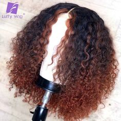 Oval Face Hairstyles, Lace Frontal Wigs, Ombré Hair, Human Virgin Hair, Velvet Hair, Curly Bob Hairstyles, Human Hair Lace Wigs