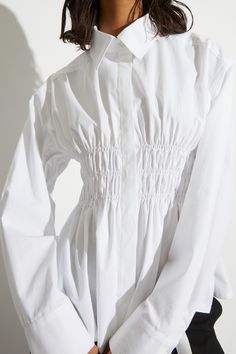 SHOP ALL Tie Upcycle, Jacket Upcycle, Blouse Silhouette, Coolest Outfits, Night Shirts For Women, Streetwear Blouse, Saint Art, Perfect White Shirt, Poplin Blouse