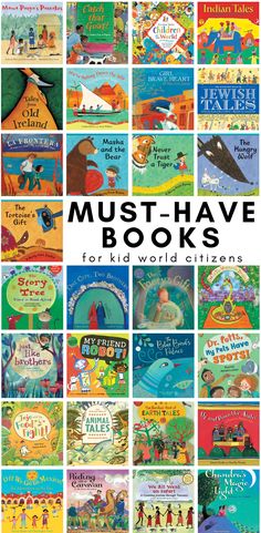 children's books with the title must have books for kid world citizens