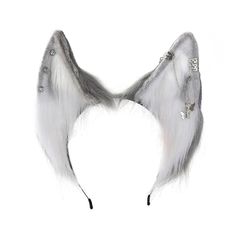 46954967236882 Cat Ears And Tail, Hair Holder, Wolf Ears, 80s Cartoons, Hair Hoop, Alloy Earrings, Hair Hoops, Halloween Parties, Halloween Activities