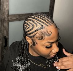 Straight Back Stitch Braids, Kid Hair, Braids Ideas, Feed In Braids Hairstyles, School Hair, Stitch Braids, Feed In Braid, Straight Back