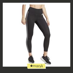 in stock Hiit Class, Heavy Bags, Dance Class, Adidas Women, Stripes Design, Active Wear For Women, Black Leggings, Buy Online, Stripes