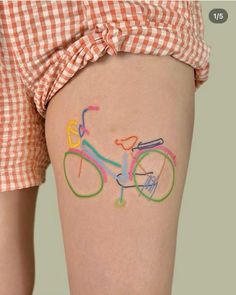 Bike Tattoo, Fingerprint Tattoos, Horrible Tattoos, Sketchy Tattoo, Traditional Tattoo Inspiration, Medieval Tattoo, Bike Tattoos, Sibling Tattoos, Bear Tattoos