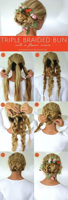 #sonobella #sonobellaspa #sonobellaclinica Easy Updo, Cool Braid Hairstyles, Hair Tutorials Easy, Coron, Braided Hairstyles Tutorials, Hair Updo, Braided Updo