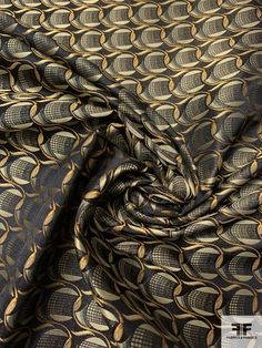 SKU: 16131 Content: 100% Silk Color: Black / Turmeric / Gold Width: 40 inches Elegant Black Jacquard Fabric, Gold Jacquard Fabric For Formal Occasions, Formal Gold Jacquard Fabric, Fitted Gold Jacquard Fabric, Gold Fabric, Silk Necktie, Fabric Gifts, Fashion Fabric, Necktie