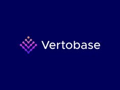 the word vertobase on a blue background with an image of a tree