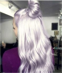 Platinum Lavender Hair Pastel Purple, Light Purple Grey Hair, Icy Lilac Hair, Light Lavender Hair Color, Icy Lavender Hair, Icy Purple Hair, Icy Purple Blonde Hair, Platinum Purple Hair, Lavender Blonde Hair