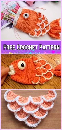 crochet patterns for fish and sea creatures