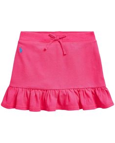 Polo Ralph Lauren Kids, Ralph Lauren Kids, Mesh Skirt, Drawstring Waistband, Big Kids, Jersey Shorts, A Smile, Warm Weather, Polo Ralph