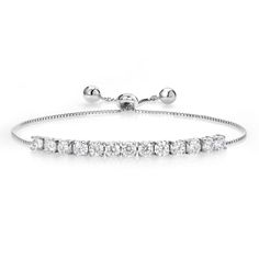 PRICES MAY VARY. Brilliant Moissanite Stones: This tennis bracelet features stunning round 4mm moissanite stones with a total carat weight of 3.00. Moissanite is known for its exceptional brilliance and fire, making it a captivating choice for adding sparkle to any outfit. Adjustable Length: The bracelet is designed with a fully adjustable box chain and slider mechanism, allowing you to effortlessly customize the length up to 9 inches. This ensures a perfect fit and allows for versatile styling Wedding Fashion, Gem Stone, Bracelet For Women, Wedding Bracelet, Box Chain, Tennis Bracelet, Bridal Wedding, Amazing Jewelry, Fashion Watches