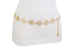 Style : Fashion filigree look / High waist or Hip Condition : Brand New Color : Gold or Silver Size: One Size Belt - Adjustable Can Fit Size Small - Medium Waist Size: About 28" - 42" Belt Width : Up to about 5/8" width Brand New Trendy Retro Women Exquisite Waistband Statement Celebrity Clothing Accessory All Year Around Designer Inspired Collection Ladies Fashion Feminine Style Sexy Popular Dress Wear Premium Unique Look Waistband Belt Weekend look - perfect for day or night unique look or hap Gold Chain Belt For Summer With Adjustable Chain, Gold Chain Belt Adjustable For Summer, Gold Adjustable Chain Belt For Summer, Elegant Wedding Body Chain For Summer, Elegant Summer Wedding Body Chain, Celebrity Clothing, Gold Waist Belt, Metal Chain Belt, Popular Dress