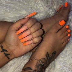 Orange Acrylic Nails, Acrylic Nails At Home, Drip Nails, Ombre Acrylic Nails, Sparkle Nails, Acrylic Nails Coffin Short, Summer Acrylic Nails, Pink Acrylic Nails