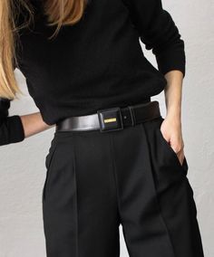 Fun Pants, Retro Mode, Looks Black, Black Sweater, Looks Style, Business Outfits