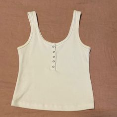 Soft White Slightly Cropped Tank Never Worn Size Xs White Basic Tank Top For Day Out, Basic White Tank Top For Day Out, White Cropped Tank Top For Everyday, Basic White Tops For Day Out, Cream Casual Tank Top, Casual Cream Tank Top, White Tank Crop Top For Day Out, Black Tube Top, Black Tube