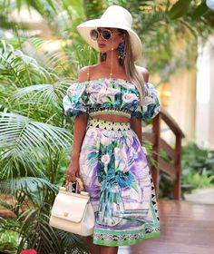 Rita Tesla, Russian Fashion, Girls Dresses Summer, Floral Fashion, Women Outfits, Knee Length Skirt