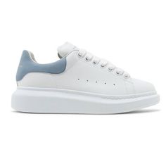 Alexander Mcqueen Leather Oversized Sneakers ( Size 39) Leather Lining: Leather Sole: Rubber Condition: Brand New Size Eu 39 ( True To Size ) Comes With Box And Dust Bag Blue Leather Platform Sneakers With Contrast Sole, Blue Leather High-top Platform Sneakers, Alexander Mcqueen Blue, Shoes Alexander Mcqueen, Mcqueen Shoes, Alexander Mcqueen Shoes, Alexander Mcqueen, Blue White, Alexander