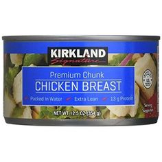 kirkland premium chunk chicken breast canned in water