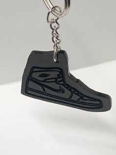 Acrylic Jordan shoe keychain for all you sneaker heads! Great for that shoe lover! Custom orders! Sporty Low-top Sneakers Gift, Casual Black Shoe Charms For Gifts, Shoe Keychain, Sneaker Heads, Jordan Shoe, Shoe Lover, Jordan Shoes, Sneaker Head, Custom Orders