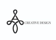 the logo for creative design, which is designed to be used as a symbol for an art