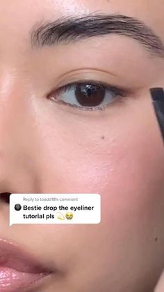 Teknik Makeup, Membentuk Alis, Mekap Mata, Makeup Tutorial Eyeliner, Smink Inspiration, Pinterest Makeup, Makijaż Smokey Eye, Makeup Eye Looks, Pencil Pen