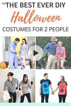 the best ever diy halloween costumes for 2 people