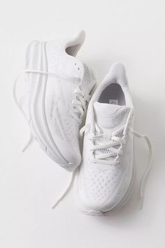 HOKA Clifton 9 Sneakers | Free People Cute Running Shoes, Hoka Clifton 9, Clifton 9, Hoka Clifton, Back To School Shoes, Hoka Shoes, Preppy Shoes, White Tennis Shoes, Shoe Wishlist