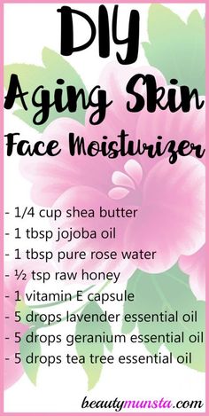 This homemade face moisturizer for aging skin is one of the best things you’ll ever make! Moisturizing skin is crucial to keep it wrinkle-free and supple. But you don’t need to dish out extra $$$ to buy a pricey anti-aging cream or serum! Using natural ingredients, you can make a powerful anti-aging face moisturizer that …
 ... less Homemade Face Moisturizer, Săpunuri Handmade, Diy Beauty Products, Homemade Beauty, Anti Aging Skin, Homemade Face, Diy Body, Natural Beauty Tips, Beauty Diy