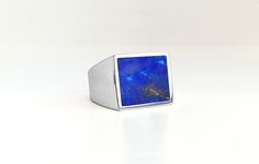 From southern California, this Lapis Lazuli contains flakes of pyrite. A stone of deep truth and understanding, lapis encourages honesty; it is a stone of friendship that is astrologically associated with Sagittarius, Pisces and Libra. Solid Signet Ring in Brass, Silver, 10k & 14k gold Weight: 14 grams brass/silver 10k is 17 grams / 14k is 19 grams Legier rings are handmade in Los Angeles Allow 3-4 weeks for shipping 10k & 14k gold pricing is for sizes 4-8. Please inquire about additional size p Size 4 Rings, Sagittarius Pisces, Deep Truths, Lapis Lazuli Stone, Pop Bottles, Gold Price, Size 10 Rings, Signet Ring, 10k Gold