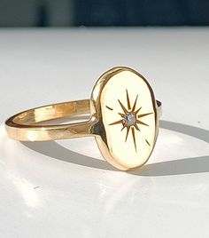 Collection : '' I see lots of stars but none of them is you'' 925 sterling silver 14K Gold Price for 1 ring. Weight for 925 Silver : 3,40gr (approximate) Weight for 14K Gold : 4,50 gr (approximate) FREE Fedex Express Shipping 2-7 business days to Worldwide ✦ Registered mail which require a signature ✦ We need your phone number for Fedex/TNT receipts. ✦ We can't send to PO BOX adresses. Gold Star-shaped 14k Diamond Ring, Yellow Gold Star-shaped Signet Ring For Anniversary, 14k Yellow Gold Star-shaped Rings, 14k Yellow Gold Star Shaped Rings, Heirloom 14k Gold Star Rings, Vintage Star-shaped Anniversary Rings, Star-shaped Signet Ring In 14k Gold For Anniversary, Star-shaped Yellow Gold Rings With Polished Finish, 14k Gold Star Shaped Signet Ring With Polished Finish