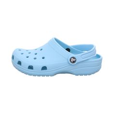 Discover the perfect blend of style and comfort with our Crocs Blue Clogs for Girls. Designed specifically for kids, these clogs offer a lightweight and durable solution for everyday wear. Ideal for active youngsters, the slip-resistant design ensures safety during play, while the vibrant blue color adds a fun twist to any outfit. Easy to clean and quick to dry, they are perfect for both indoor and outdoor activities. Give your child the freedom to explore in comfort with Crocs! Comfortable Blue Slip-resistant Clogs, Comfortable Slip-resistant Blue Sandals, Casual Light Blue Slip-on Slippers, Solid Color Non-slip Closed Toe Clogs, Non-slip Closed Toe Clogs, Solid Non-slip Closed Toe Clogs, Blue Non-slip Casual Slippers, Light Blue Non-slip Slip-on Sandals, Blue Synthetic Slippers With Rubber Sole