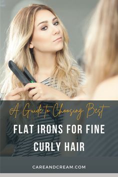 Looking for Best Flat Irons for Curly Hair? Here you will find best Flat Iron or Best hair Straightener iron for you according to your hair type. #bestflatiron #bestFlatIronforfinehair #straightenerbest #bestFlatIrontop10 #bestFlatIronstraightner #haircare Best Flat Iron, Hair Curling Tools, Flat Irons Best, Haircare Tips, Fine Curly Hair, Best Hair Straightener, Best Hair Dryer, Flat Irons, Hair Straightening Iron